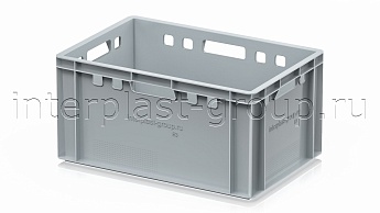 Ящик для мяса и колбасных изделий Е-3 серый в Минске Ящик для мяса и колбасных изделий Е-3 серый в Минске