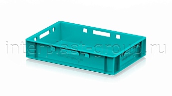 Ящик для мяса и колбасных изделий Е-1 бирюзовый в Минске