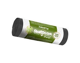 Мешки для мусора 30 л, черные, в рулоне 25 шт., ПНД, 7 мкм, 580х480 мм, SIBIRSKAYA, 101-003 S в Минске Мешки для мусора 30 л, черные, в рулоне 25 шт., ПНД, 7 мкм, 580х480 мм, SIBIRSKAYA, 101-003 S в Минске