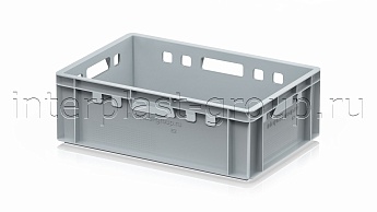 Ящик для мяса и колбасных изделий Е-2 серый в Минске Ящик для мяса и колбасных изделий Е-2 серый в Минске