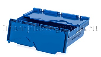 Вкладываемый контейнер KV 6417 с распашной крышкой в Минске Вкладываемый контейнер KV 6417 с распашной крышкой в Минске