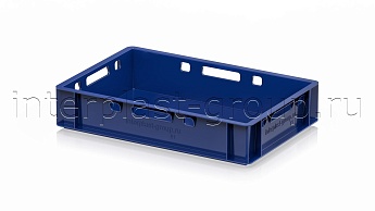 Ящик для мяса и колбасных изделий Е-1 темно-синий в Минске