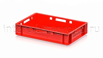 Ящик для мяса и колбасных изделий Е-1 красный в Минске Ящик для мяса и колбасных изделий Е-1 красный в Минске