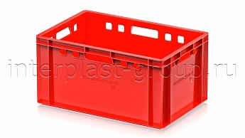 Ящик для мяса и колбасных изделий Е-3 красный в Минске
