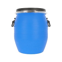 Бочка пластиковая 48 л с хомутом в Минске