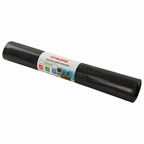 Мешки для мусора 240 л, черные, в рулоне 10 шт., ПВД 50 мкм, 1400х900 мм, LAIMA, 605337 в Минске