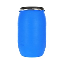 Бочка пластиковая 127 л с хомутом в Минске Бочка пластиковая 127 л с хомутом в Минске