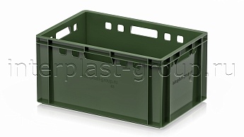 Ящик для мяса и колбасных изделий Е-3 зеленый в Минске Ящик для мяса и колбасных изделий Е-3 зеленый в Минске