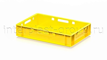 Ящик для мяса и колбасных изделий Е-1 желтый в Минске Ящик для мяса и колбасных изделий Е-1 желтый в Минске