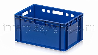 Ящик для мяса и колбасных изделий Е-3 синий в Минске