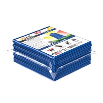 Мешки для мусора 160 л, синие, в пачке 10 шт., ПВД, 40 мкм, 900х1100 мм, i-Bag в Минске