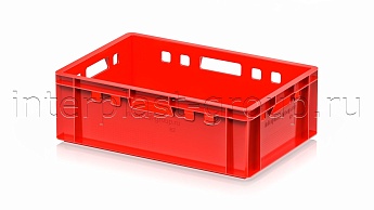Ящик для мяса и колбасных изделий Е-2 красный в Минске