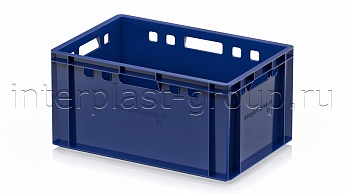 Ящик для мяса и колбасных изделий Е-3 темно-синий в Минске