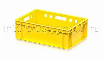 Ящик для мяса и колбасных изделий Е-2 желтый в Минске Ящик для мяса и колбасных изделий Е-2 желтый в Минске