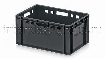 Ящик для мяса и колбасных изделий Е-3 темно-серый в Минске