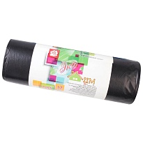 Мешки для мусора 220 л, черные, в рулоне 10 шт., ПВД, 29 мкм, 1100х830 мм, Концепция Быта ЭкоДом, 604924 в Минске Мешки для мусора 220 л, черные, в рулоне 10 шт., ПВД, 29 мкм, 1100х830 мм, Концепция Быта ЭкоДом, 604924 в Минске