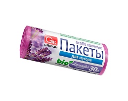 Мешки для мусора 30 л, ароматизированные, Лаванда, сиреневые, в рулоне 20 шт., ПНД, 9 мкм, 560х530 мм, GRIFON Aroma, 101-020 La в Минске Мешки для мусора 30 л, ароматизированные, Лаванда, сиреневые, в рулоне 20 шт., ПНД, 9 мкм, 560х530 мм, GRIFON Aroma, 101-020 La в Минске