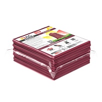 Мешки для мусора 160 л, бордовые, в пачке 10 шт., ПВД, 40 мкм, 900х1100 мм, i-Bag в Минске