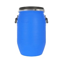 Бочка пластиковая 65 л с хомутом в Минске