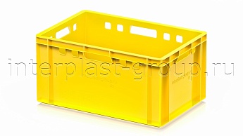 Ящик для мяса и колбасных изделий Е-3 желтый в Минске